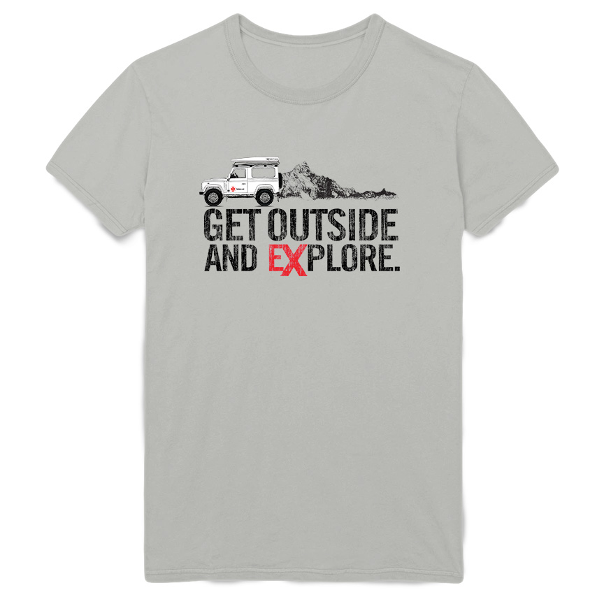 4x Get Outside and Explore Tee