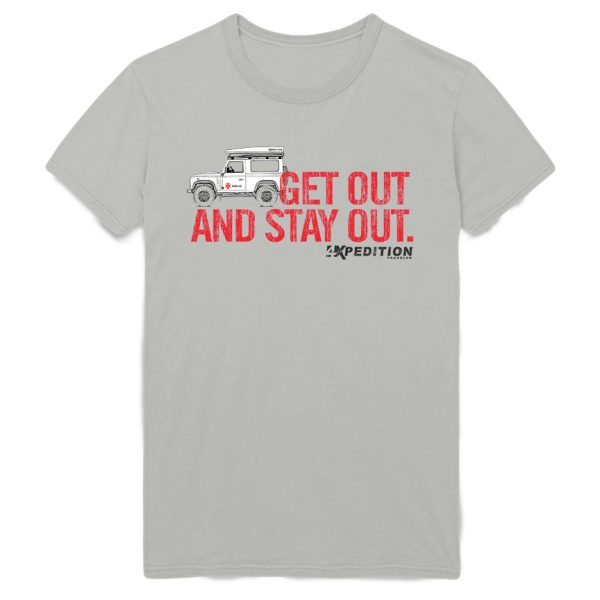 4x Get out and Stay Out Rover Tee
