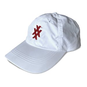 Unstructured sport dry athletic cap with 4x icon