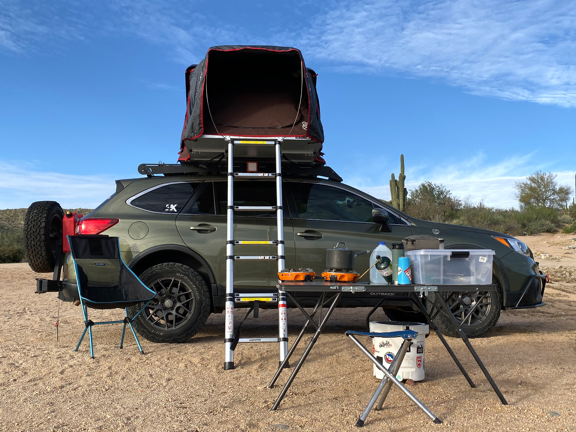 4xpedition Subaru Outback iKamper Skycamp Mini