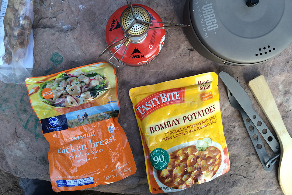4xpedition backpacking food