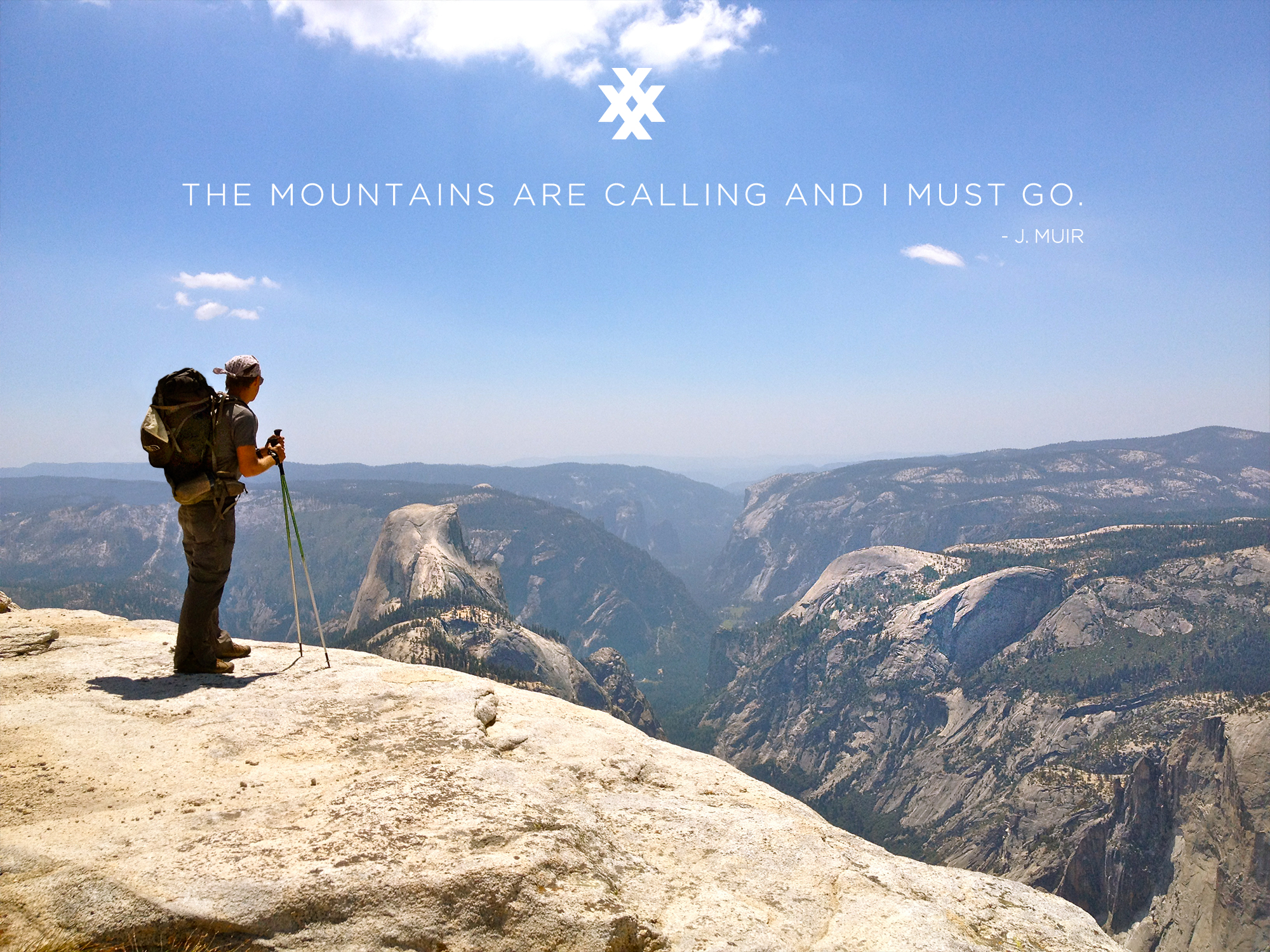 4xpedition backpacking equipment john muir yosemite national park half dome clouds rest