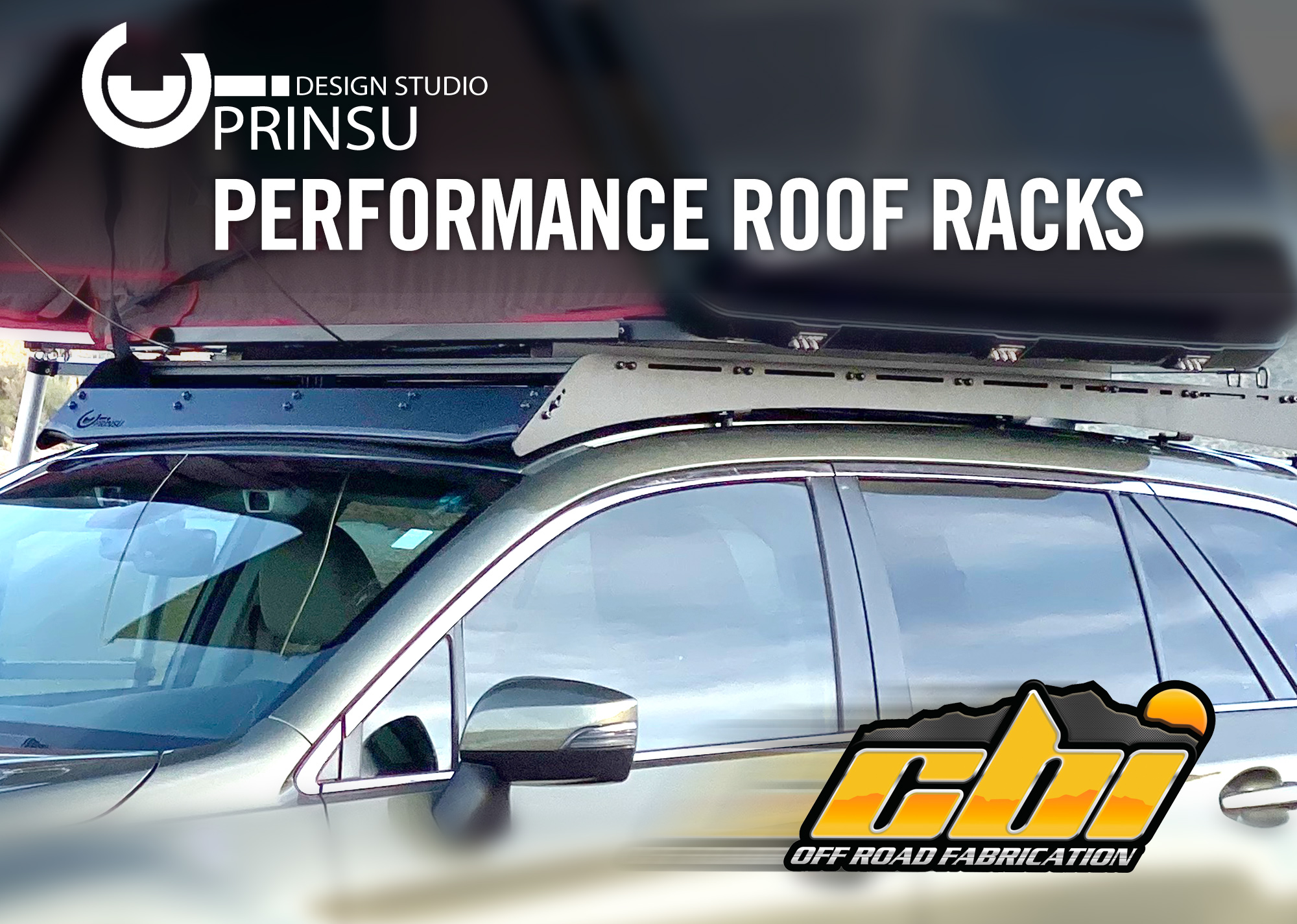 CBI OFFROAD FABRICATION ROOF RACK 4XPEDITION SUBARU OUTBACK PRINSU DESIGN